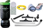 Mosquito-America Carbon-Lite Backpack Vacuum with HEPA Filtration (Model 06-1060-BK) - 6-Quart Capacity with Standard Glide Tool Kit Included. Great for Commercial or Residential Applications! - Image 2