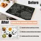 28"x20" Anti-Slip Electric Stove Top Cover - Image 2