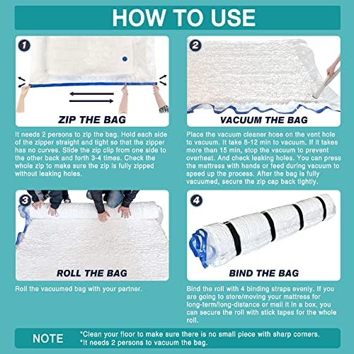 Queen Size Mattress Vacuum Bag for Memory Foam/Latex Mattress - Image 3