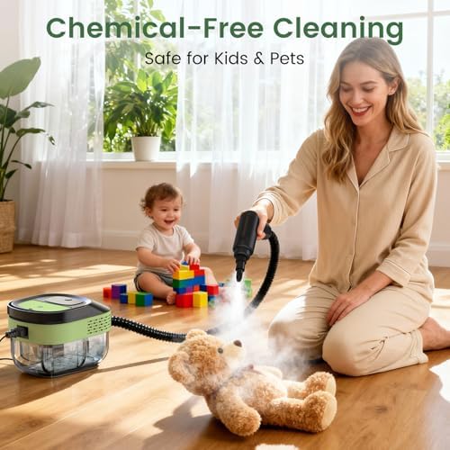 Granarbol Steam Cleaner, 2500W 1.6L Handheld Steamer for Home Car Cleaning - Image 6