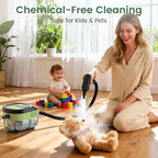 Granarbol Steam Cleaner, 2500W 1.6L Handheld Steamer for Home Car Cleaning - Image 6