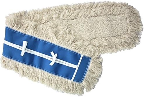 48" Industrial Strength Washable Cotton Dust Mop Refill Replacement Head for Home & Commercial Use for 48 Inch Frame Cleans Hardwood Laminate Concrete or Other Floor Systems - Image 2