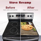 Electric Stove Top Cover Protector,Red Wine Grapes Glass Flat Top Stove Mat,Heat-Resistant Oven Induction Cooktop Mat for Ceramic Countertop Mats Dish Drying Mat - Image 4