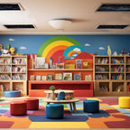 8 Pcs Fluorescent Light Covers with 80 Magnets Decorative for Classroom Ceiling Light 4 x 2 Feet Magnetic Light Covers Filter Easy Install for Office Hospitals & Home Drop Ceiling Supplies (Star) - Image 6