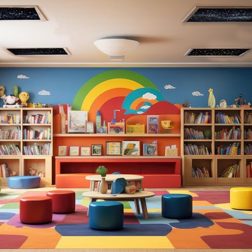 8 Pcs Fluorescent Light Covers with 80 Magnets Decorative for Classroom Ceiling Light 4 x 2 Feet Magnetic Light Covers Filter Easy Install for Office Hospitals & Home Drop Ceiling Supplies (Star) - Image 6