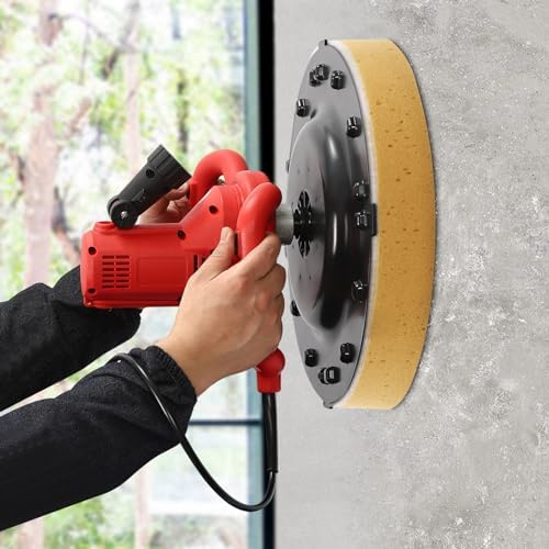 1680W Concrete Smoothing Machine, 6-Speed Polisher 80-200RPM for Floor - Image 6