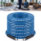 1 Pcs 1/4" X 150' Blue Carpet Cleaning Solution Hose, Regular by Innconee