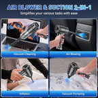 KMM Handheld Car Vacuum Cleaner, 10000PA Hand Held Vacuum & Air Duster - Image 3