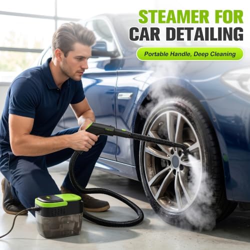 Portable Steam Cleaner,1500W, 10s Heat-Up,3 Level Adjustable Steam - Image 6