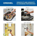 Dremel Versa Power Scrubber Kit with 5 Scrub Daddy Cleaning Sponge Pads - Waterproof Cordless Electric Spin Scrubber, High Speed, Multi-Surface Cleaning for Kitchen, Household, and Bathroom, PC10-07 - Image 4