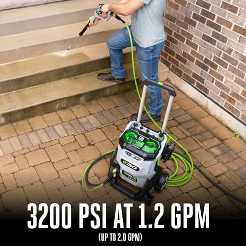 EGO POWER+ Electric Pressure Washer, 3200 PSI Power Washer - HPW3200 - Image 4