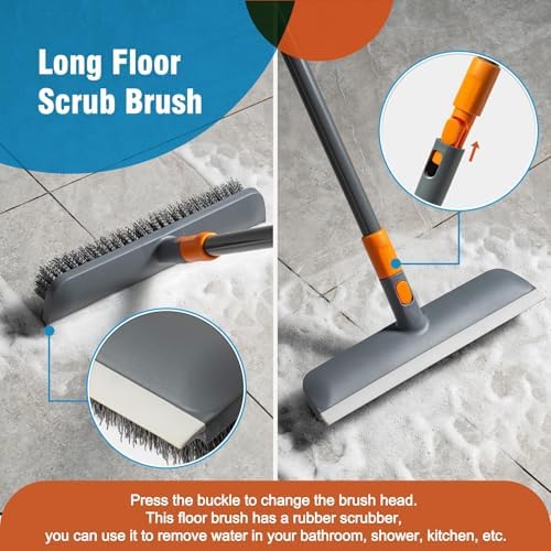 CLEANHOME Floor Scrub Brush Tile Tub Scrubber Brush - Image 4