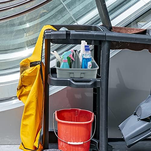 Begale 4-Pack Commercial Products Carry Caddy, Plastic Cleaning Basket - Image 4