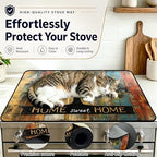 Stove Top Cover,28.5"L x 20.7"W,Heat Resistant Cooktop Protector Mat - Image 5