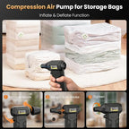 Compressed Air Duster, Stepless Speed Dial, Powerful Airflow, 130,000 RPM Rechargeable Air Blower for PC, Keyboard, Computer, Home, Car Interior, Electronics,6 Cleaning Nozzles, Compact 0.5lb (FE-J35) - Image 6