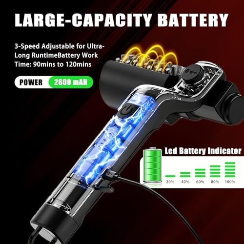 Electric Grill Brush, Rechargeable Cordless BBQ Cleaning Brush - Image 3
