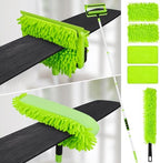 Qaestfy 3-in-1 Ceiling Fan Blade Cleaner Duster with 76" Extendable Handle by Qaestfy