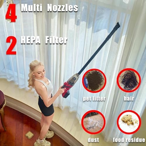 Cordless Handheld Vacuum Cleaner for Milwaukee M18 Battery,No Battery - Image 6