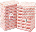 JOYMOOP Microfiber Cleaning Cloth, 18 Piece Set, Small, Pink by JOYMOOP