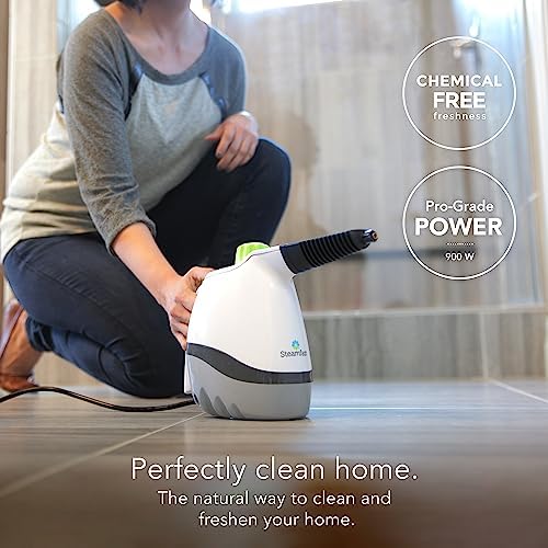 Steamfast SF-210 Handheld Steam Cleaner, 6 Accessories Included, 12-Foot Power Cord, Chemical-Free Steam, Heats Up in 3 Minutes, 6-Ounce Water Tank, Powerful Steam Removes Dirt, Grime, Grease and More - Image 5
