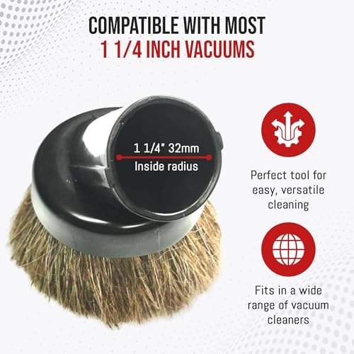 MP Maresh Products Dust Brush Attachment - Soft Bristle Cleaning Brush - Image 2