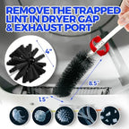 Holikme Dryer Vent Cleaner Kit - 15Ft Flexible Lint Brush for Deep Cleaning - Image 4