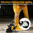 3-Head Concrete Floor Grinder, 3800W Electric Diamond Polisher Machine - Image 5