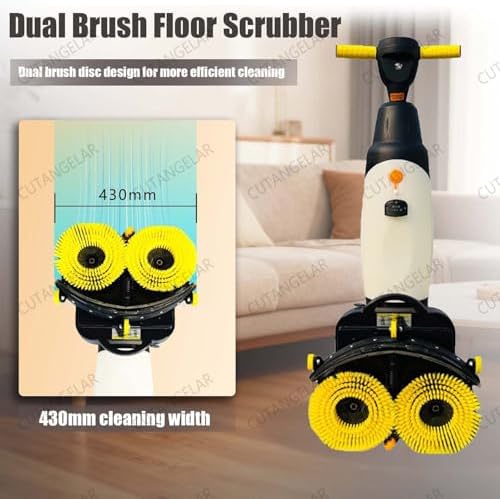 Commercial Floor Scrubber Machine, Electric Buffer Polisher, Floor - Image 3