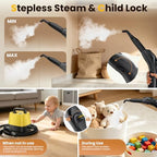 UML0 Steam Cleaner for Home, 294°F 65 PSI Steam Mop with 52oz Tank, G3 - Image 7