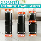 Universal Vacuum Attachments, Horsehair Brush, 1.25" Fit, 360 Swivel - Image 3