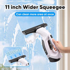 Cordless Window Vacuum Squeegee, 4000mAh Large Capacity & 30-40" Long Pole - Image 4