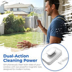Magnetic Double-Sided Windshield Cleaner with Anti-Fall Rope - Image 5