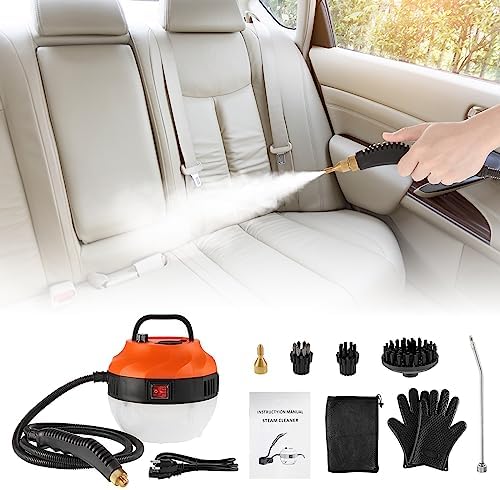 BEAMNOVA Power Car Steamer for Auto Detailing High Pressure Handheld Steam Cleaner with 1.4L 0.37Gal Water Tank 2500W Portable Electric Steam Cleaning Machine Home Use Kitchen Floors Tools by BEAMNOVA