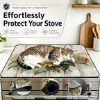 Stove Top Cover,28.5"L x 20.15"W,Heat Resistant Cooktop Protector Mat - Image 5