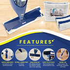 24-Pack Disposable Microfiber Pads for 16-18" Flat Mop, for Bona/Rubbermaid - Image 3