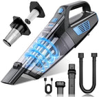 CKIKH Handheld Vacuum Cordless, 15000PA Hand Held Car Vacuum Cleaner by CKIKH