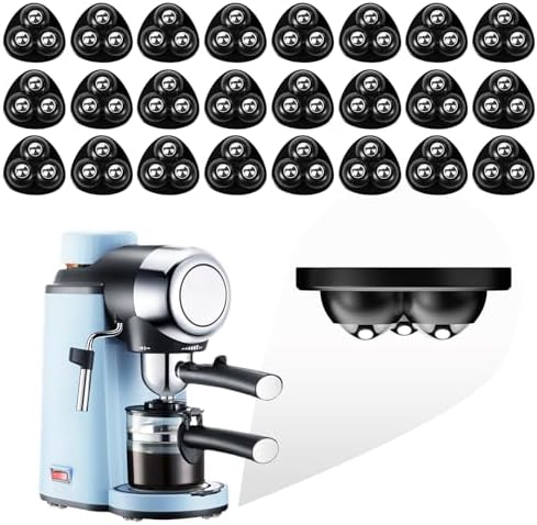 Self Adhesive Appliance Sliders 24 Pack Kitchen & Furniture Rollers by Tasttin