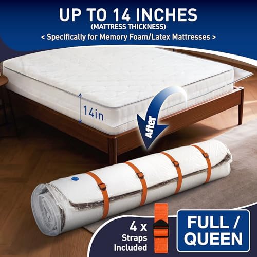 Mattress Vacuum Storage Bag for Memory Foam, Latex and Hybrid Mattress - Image 2