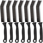 Crevice Cleaning Brush Set, Hard Bristle Grout Brush, 7-Pack by Unknown