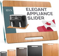 Ibyx Appliance Slider, Sliding Tray for Coffee Maker, 16 x 13 in, Natural by Ibyx