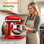 Mixer Slider for Kitchen Aid 5-8 Qt Bowl Lift Stand Mixer, Blue - Image 7