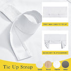 NICETOWN Door Curtains for Window, French Front Door Curtains for Privacy - Image 4