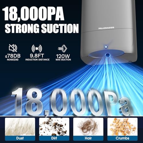 Pro Touchless Vacuum Automatic Dustpan, 6L electric dustpan for Hair Salon - Image 3