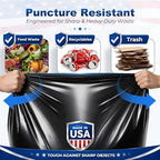 Delxo 55-60 Gallon Trash Bags, 4200 Count 38” x 56” Heavy Duty Garbage Bags - Image 3