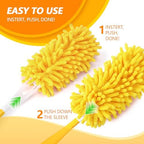 Reusable Chenille Duster Refill Compatible with Swiffer Duster - Image 5