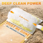JOYMOOP Disposable Electrostatic Duster for Cleaning, with 2 Handles & 48 Ct Yellow Heavy Duty Refills for Swiffer Feather Duster, Household Cleaning Tool for Electronics, Dusting Furniture, Blinds - Image 5