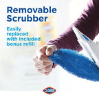 Clorox Extendable Tub & Tile Scrubber with Polyurethane Head – Heavy Duty Bathroom Cleaning Brush with Bonus Refill, Pivoting Head, Replaceable Pad, Works with Clorox Wipes - Image 6