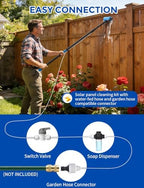 Telescopic Water-Fed Washing Kit with Soap Dispenser - Image 4