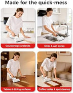 HIZERO H100R Window Squeegee, Electric Shower Squeegee for Glass Doors - Image 5