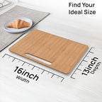 Ibyx Appliance Slider, Sliding Tray for Coffee Maker, 16 x 13 in, Natural - Image 3